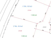 Prodej pozemku pro bydlení, Sedlčany - Sestrouň, 1061 m2