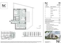 Prodej bytu 3+kk, Třeboň, Na Kopečku, 69 m2