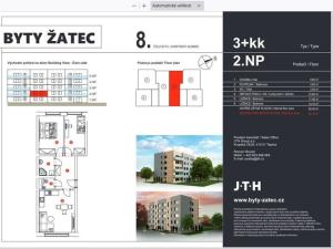 Prodej bytu 3+kk, Žatec, Husova, 69 m2