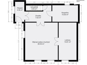 Prodej rodinného domu, Okřesaneč, 72 m2