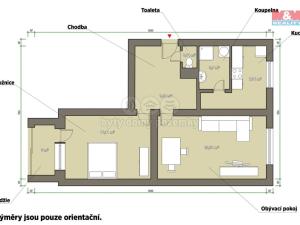 Prodej bytu 2+1, Mariánské Lázně - Úšovice, Podhorská, 61 m2