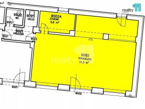 Pronájem obchodního prostoru, Karlovy Vary - Dvory, Chebská, 57 m2