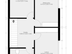 Prodej rodinného domu, Mukařov, Pampelišková, 124 m2