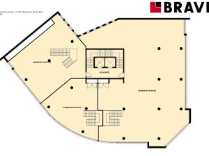 Pronájem obchodního prostoru, Brno - Brno-město, Orlí, 231 m2