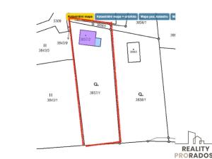 Prodej pozemku pro bydlení, Ústí nad Labem, Fibichova, 1410 m2
