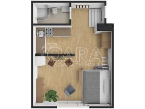 Prodej bytu 1+kk, Praha - Nové Město, Podskalská, 31 m2