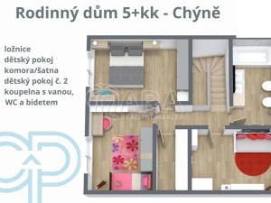 Prodej rodinného domu, Chýně, Turonská, 125 m2