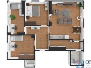 Prodej bytu 4+kk, Jablonec nad Nisou, Wolkerova, 95 m2