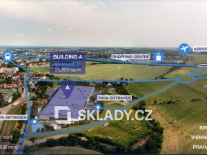 Pronájem skladu, Olomouc - Řepčín, 7000 m2