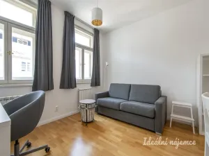 Pronájem bytu 1+kk, Praha - Vinohrady, Záhřebská, 28 m2