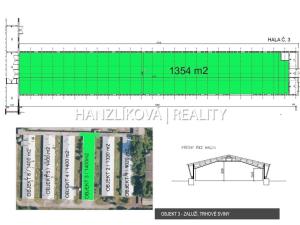 Pronájem skladu, Slavče - Záluží, 1320 m2