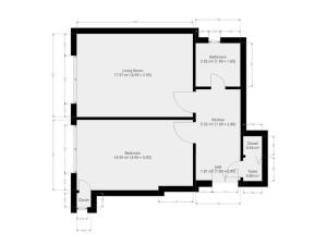 Pronájem bytu 2+1, Praha - Vinohrady, Kouřimská, 47 m2