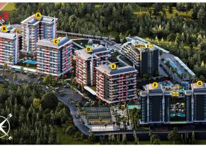 Prodej bytu 1+1, Avsallar,Turecko, 50 m2