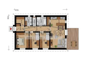 Prodej domu na klíč, České Budějovice - České Budějovice 1, nám. Přemysla Otakara II., 104 m2