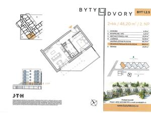 Prodej bytu 2+kk, České Budějovice, M. Horákové, 48 m2