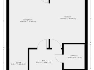 Pronájem bytu 2+kk, Praha - Holešovice, U měšťanského pivovaru, 47 m2