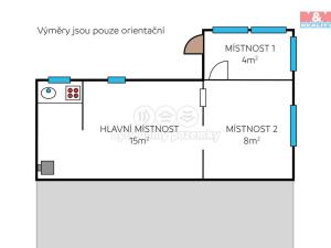 Prodej chaty, Sokolov - Novina, 27 m2