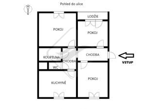 Prodej bytu 3+1, Týn nad Vltavou, 73 m2