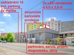 Prodej obchodního prostoru, České Budějovice, Dr. Bureše, 1032 m2