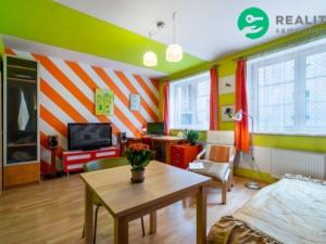 Prodej bytu 1+kk, Praha - Libeň, Na Žertvách, 32 m2