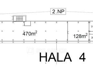 Pronájem skladu, Klatovy, 598 m2