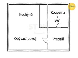 Pronájem bytu 1+kk, Ostrava, Plzeňská, 22 m2