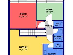 Prodej rodinného domu, České Budějovice, U Hvízdala, 110 m2