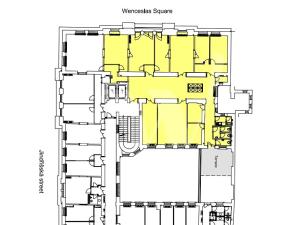 Pronájem kanceláře, Praha - Nové Město, Václavské náměstí, 320 m2