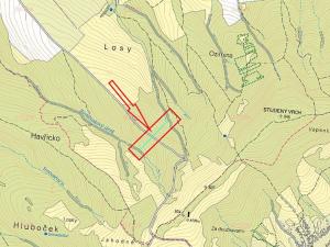 Prodej podílu lesa, Suchá Loz, 560 m2