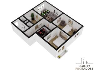 Prodej bytu 3+1, Jesenice, 96 m2