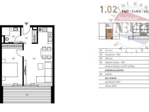 Prodej bytu 2+kk, Vacov, 68 m2