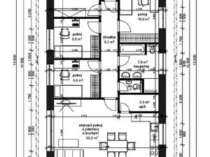 Prodej rodinného domu, Kaplice, 102 m2