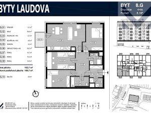 Prodej bytu 4+kk, Praha - Řepy, Laudova, 110 m2