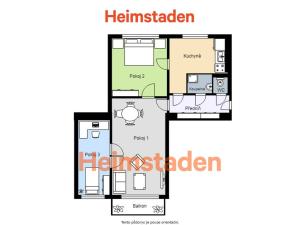 Pronájem bytu 3+1, Havířov - Město, Gustava Klimenta, 61 m2