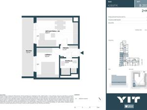 Prodej bytu 2+kk, Praha - Kamýk, Hodkovická, 45 m2