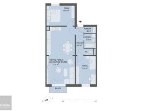 Prodej bytu 3+kk, Nehvizdy, 69 m2