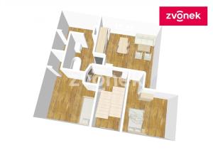 Pronájem bytu 3+kk, Sazovice, 61 m2