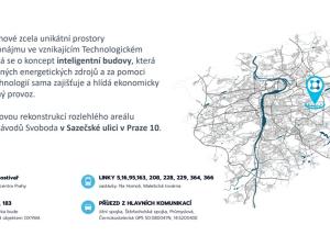 Pronájem kanceláře, Praha - Malešice, Sazečská, 1000 m2