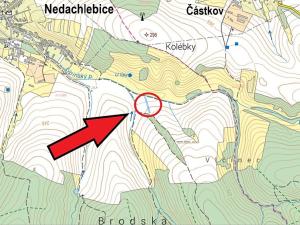 Prodej zemědělské půdy, Nedachlebice, 1699 m2