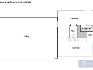 Prodej bytu 1+1, Praha - Vršovice, Přípotoční, 50 m2