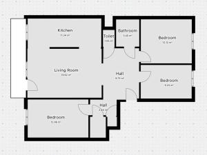 Pronájem bytu 4+kk, Praha - Stodůlky, Fantova, 89 m2