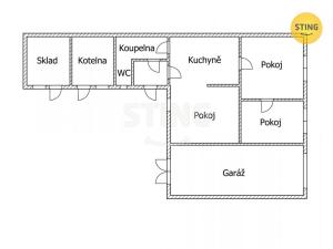 Prodej rodinného domu, Morkovice-Slížany, Kolaříkova, 46 m2
