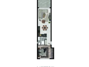 Prodej apartmánu, Kyrenia,Kypr, 46 m2
