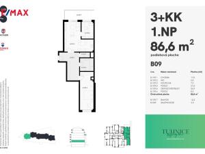 Prodej bytu 2+kk, Karlovy Vary, Šumavská, 86 m2