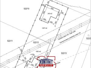 Prodej pozemku pro bydlení, Lišov - Hůrky, 2423 m2