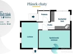 Prodej chaty, Kaplice - Blansko, 38 m2