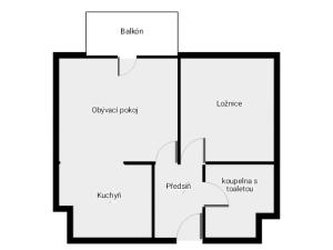 Pronájem bytu 2+kk, Praha - Jinonice, Kačírkova, 52 m2