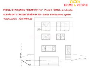 Prodej pozemku pro bydlení, Praha - Čimice, Libčická, 617 m2