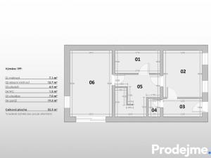 Prodej rodinného domu, Hostim, 113 m2