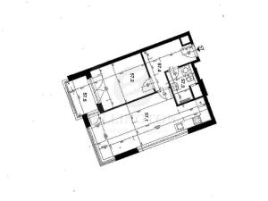Pronájem bytu 2+kk, Praha - Chodov, Klapálkova, 50 m2